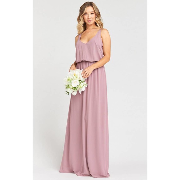 Show Me Your MuMu Dresses & Skirts - SHOW ME YOUR MUMU kendall rose pink maxi dress XS